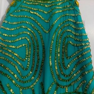 Beautiful pre-loved turquoise dress.